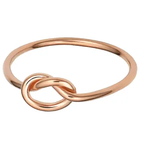 14k Rose Gold Love Knot Ring