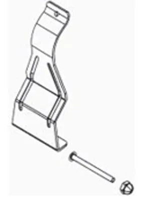 1A Raingutter Tower Clip