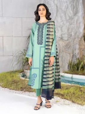 2 Piece Jacquard Suit-Embroidered (Unstitched)