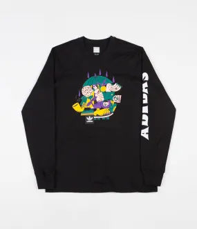 Adidas Eastham Long Sleeve T-Shirt - Black / Multicolor