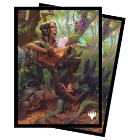 Adventures in the Forgotten Realms Ellywick Tumblestrum Standard Deck Protector Sleeves (100ct) for Magic: The Gathering