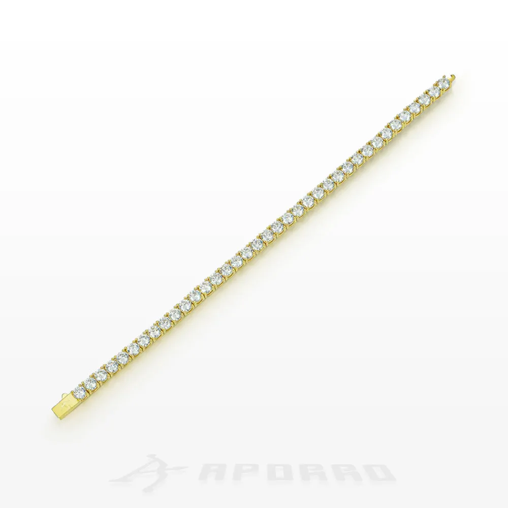 Aporro Iced Tennis Bracelet - 5mm