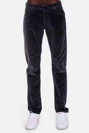 Bard Trouser Midnight Velvet