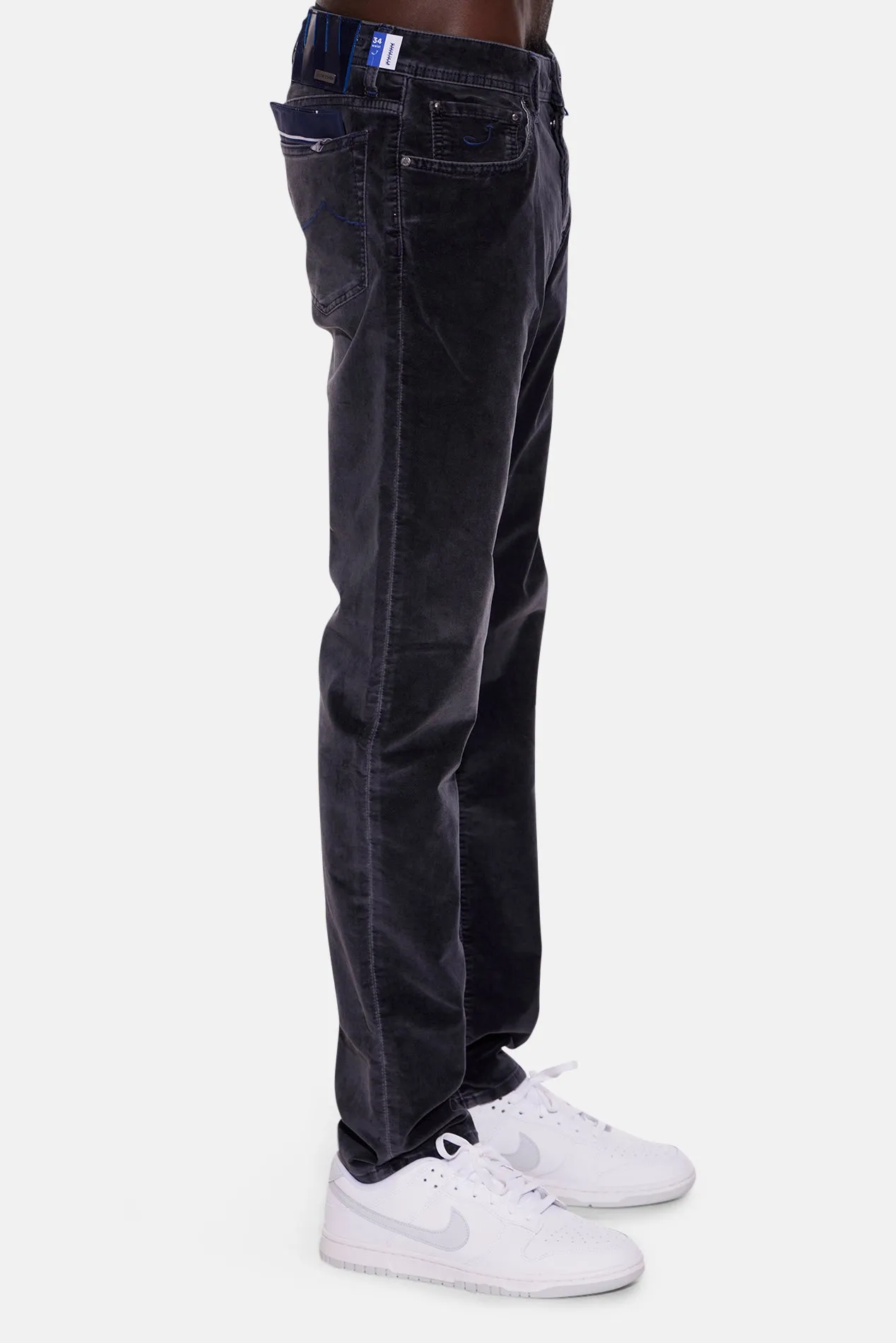 Bard Trouser Midnight Velvet