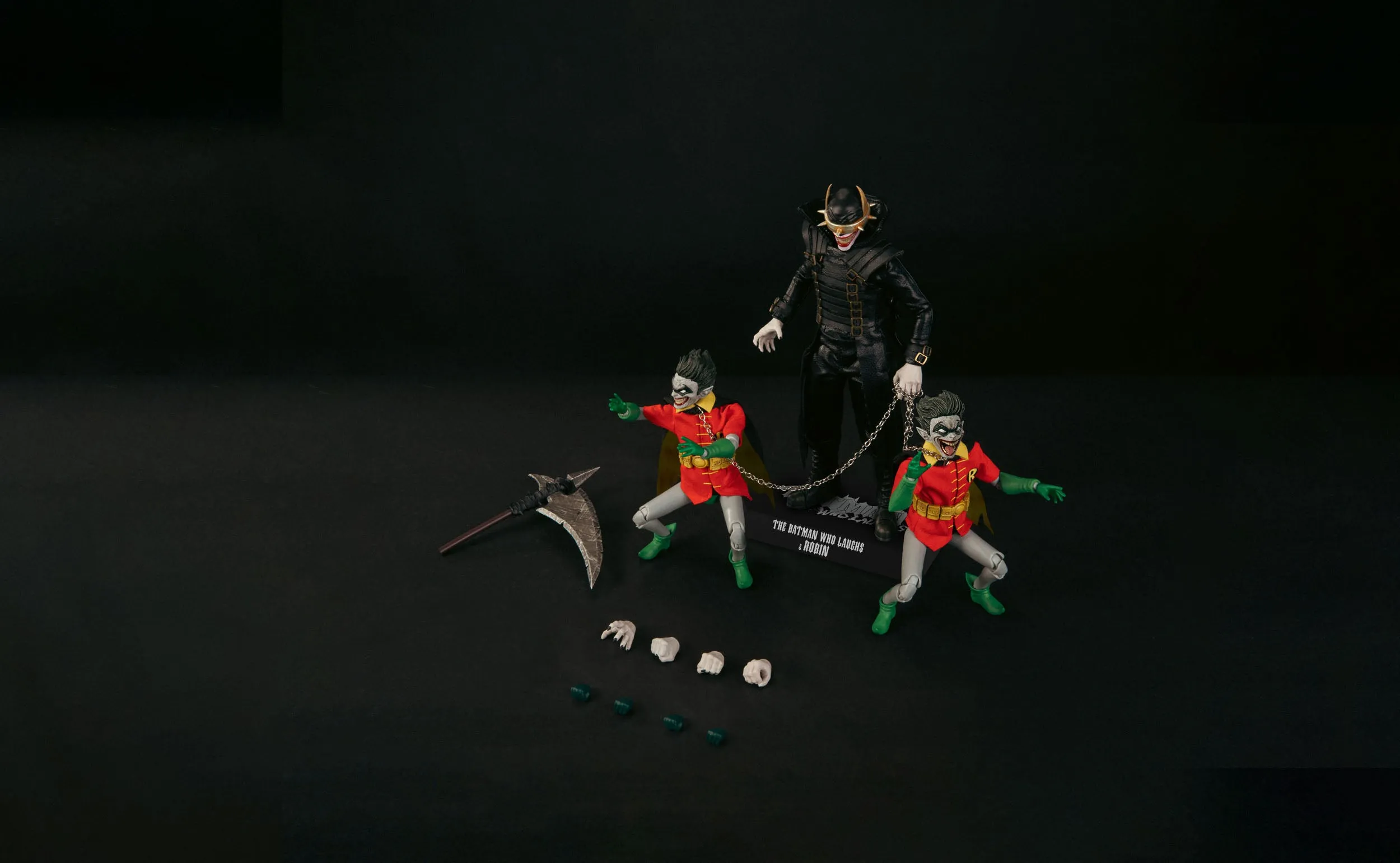 Beast Kingdom DC Comics The Batman Who Laughs and his Rabid Robins DX Dynamic 8ction Heroes 1/9 Action Figure