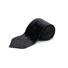 Black Silk Necktie