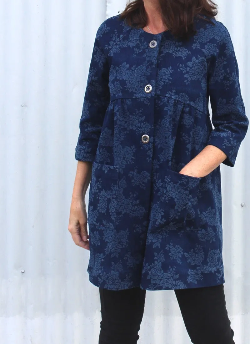 Blue Dot Patterns Dover Jacket