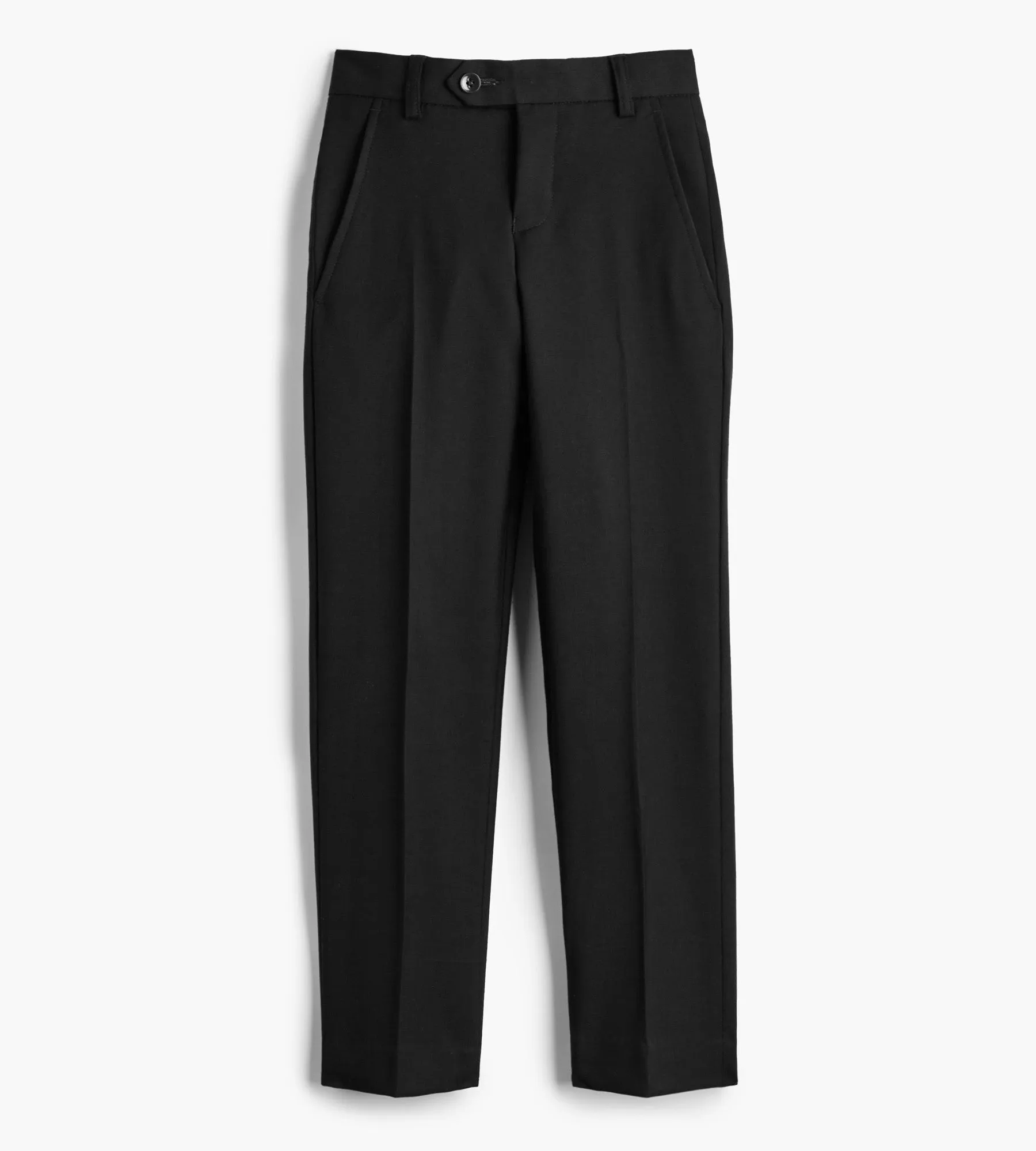 Boys Solid Suit Pants