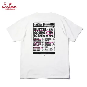 Cookman Tees - Supermarket : White