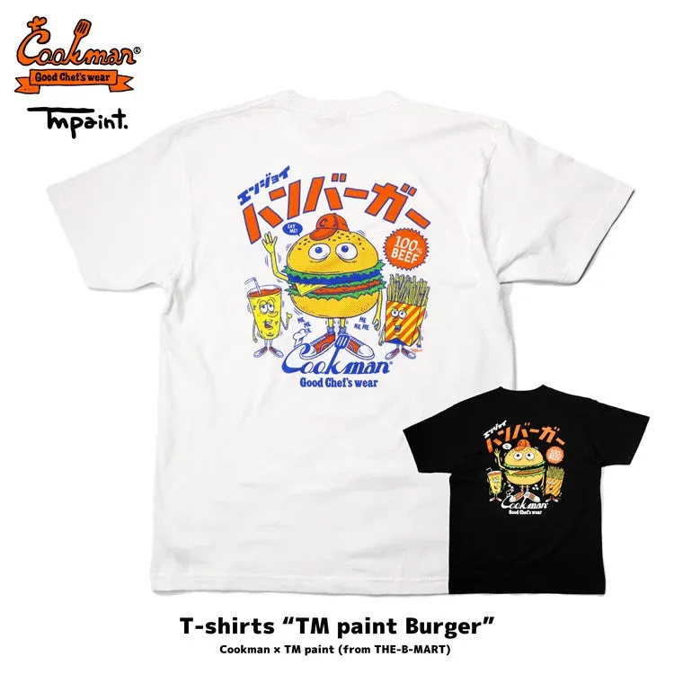 Cookman Tees - TM Paint Burger : Black