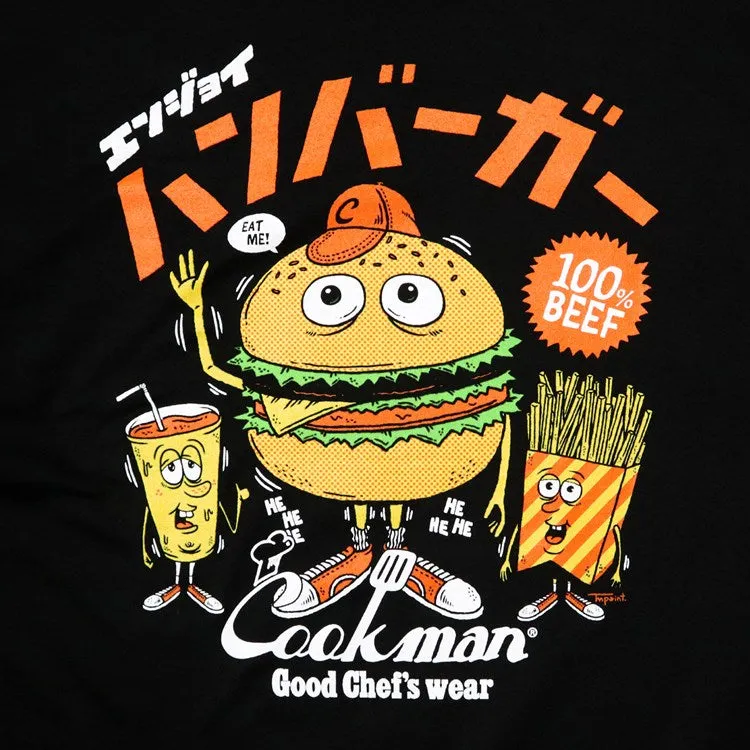 Cookman Tees - TM Paint Burger : Black