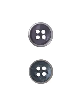 Decorative Round Shape 4-Hole 10mm Fancy Shirt Button