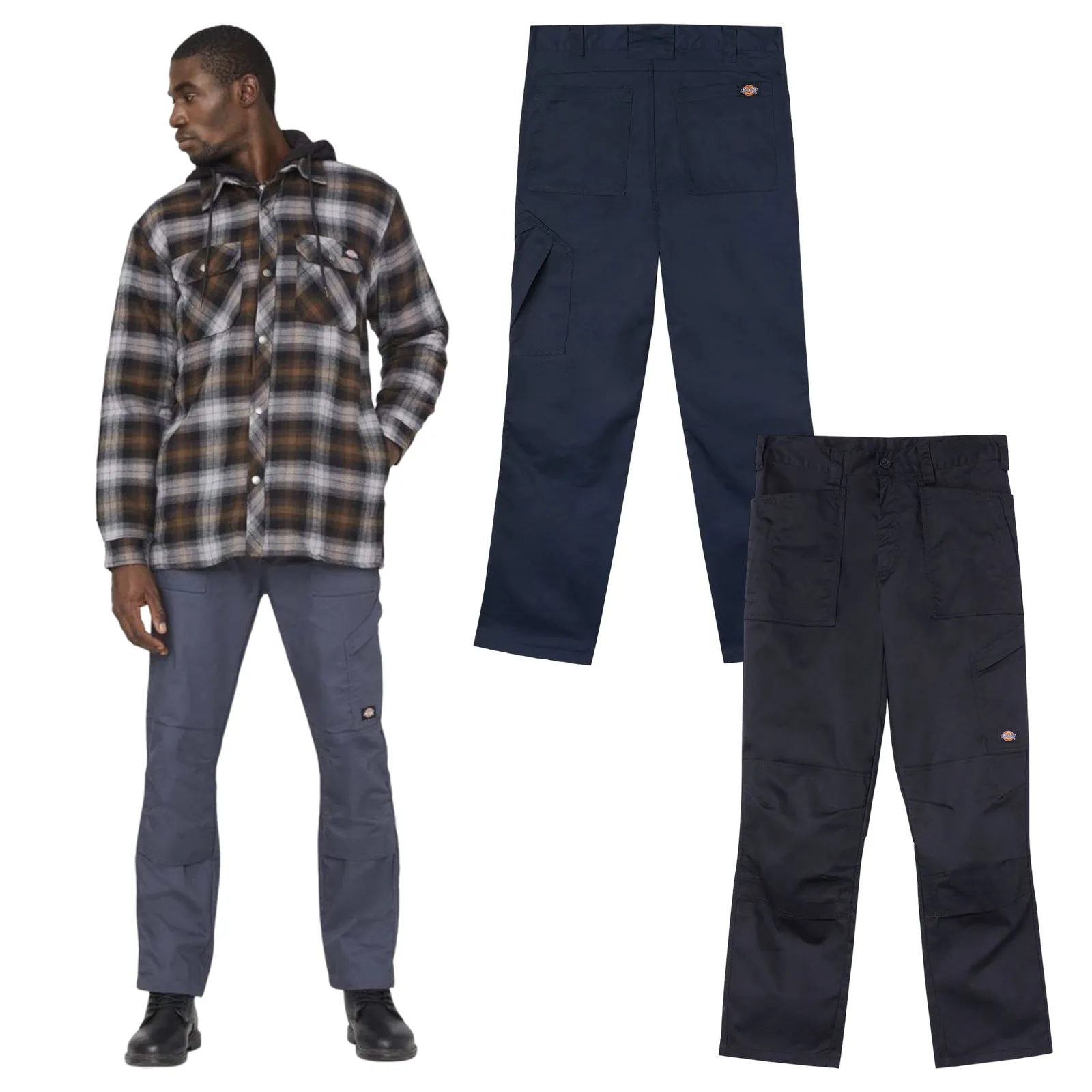 Dickies Mens Action Flex Trousers