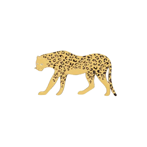 DOIY Savanna Bottle Opener CHEETAH