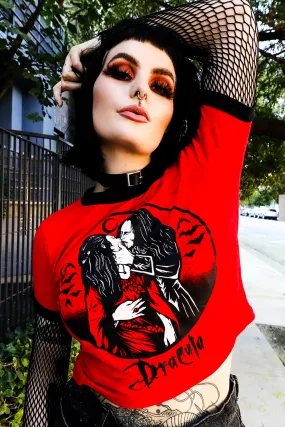 Dracula KISS Ringer Tee