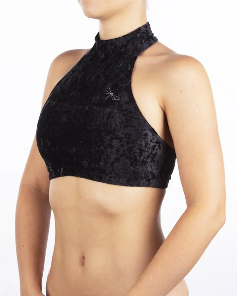 Dragonfly Lisette Top - Velvet Black