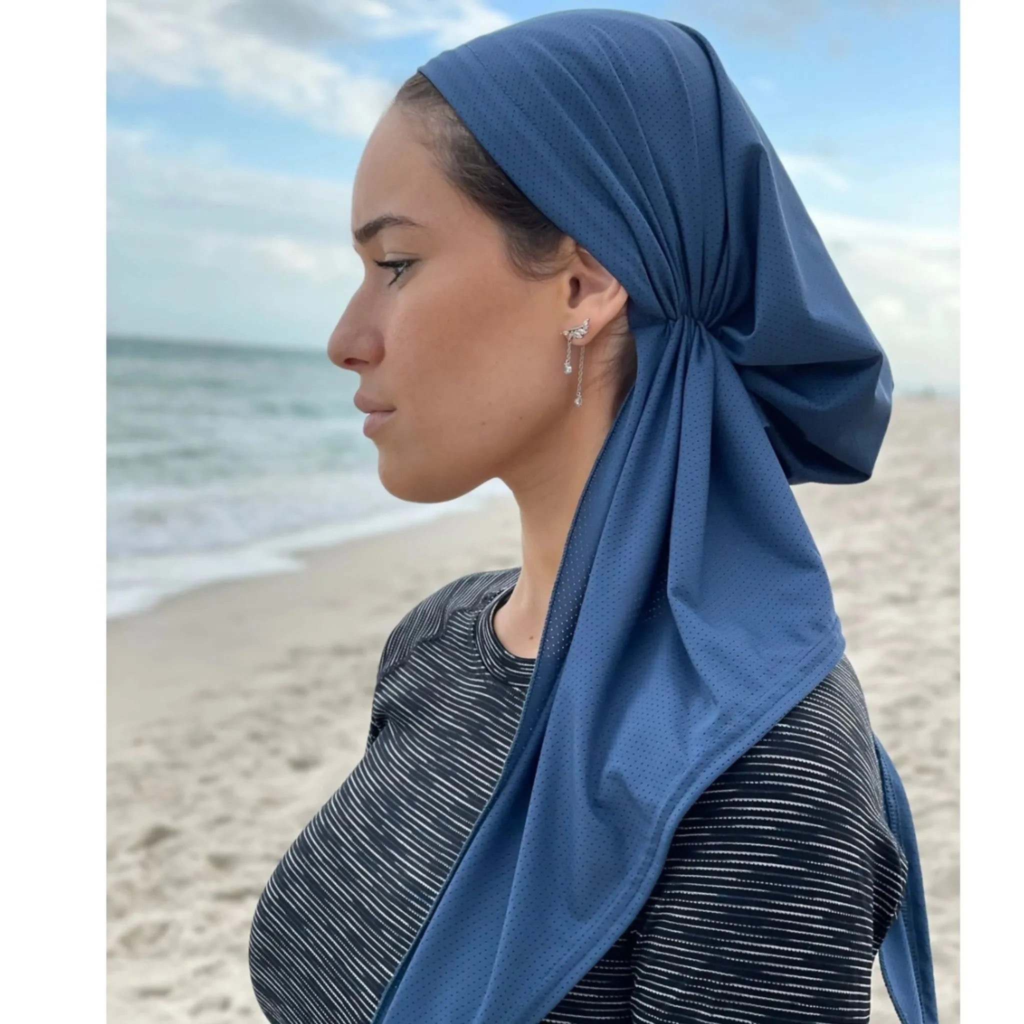 Dri Fit SB Headscarf: Ocean Blue