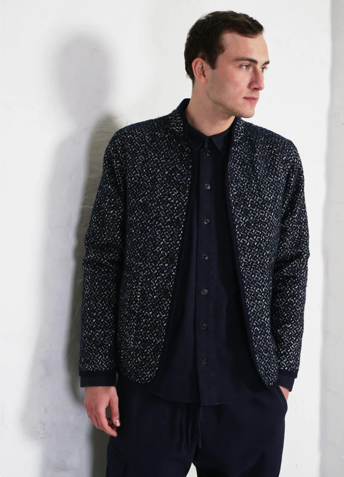 ERLING | Quilted Work Jacket | Big Blue