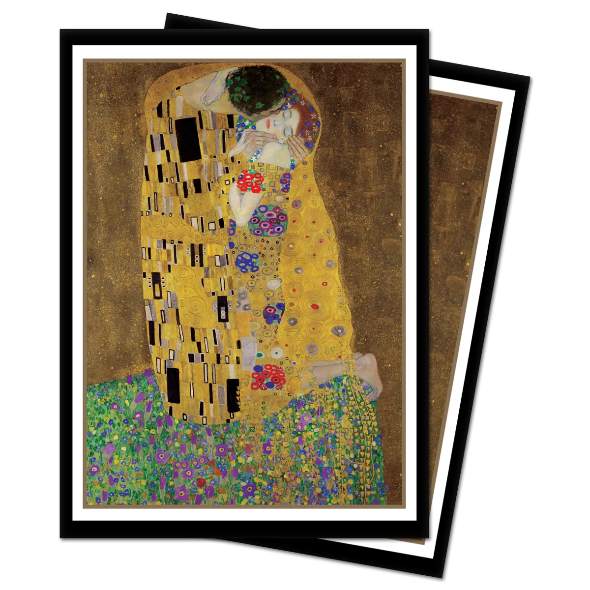 Fine Art The Kiss Standard Deck Protector Sleeves (100ct) by Gustav Klimt