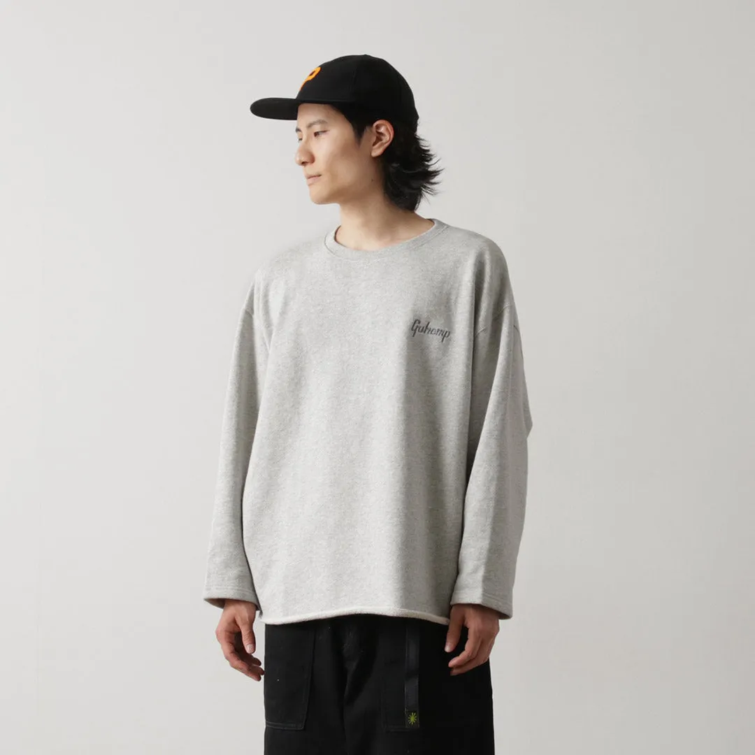 GOHEMP / Loose Round 7/10 Sleeve Light Ounce Sweat T-Shirt