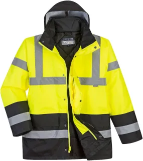 Hi-Vis Contrast Winter Traffic Jacket