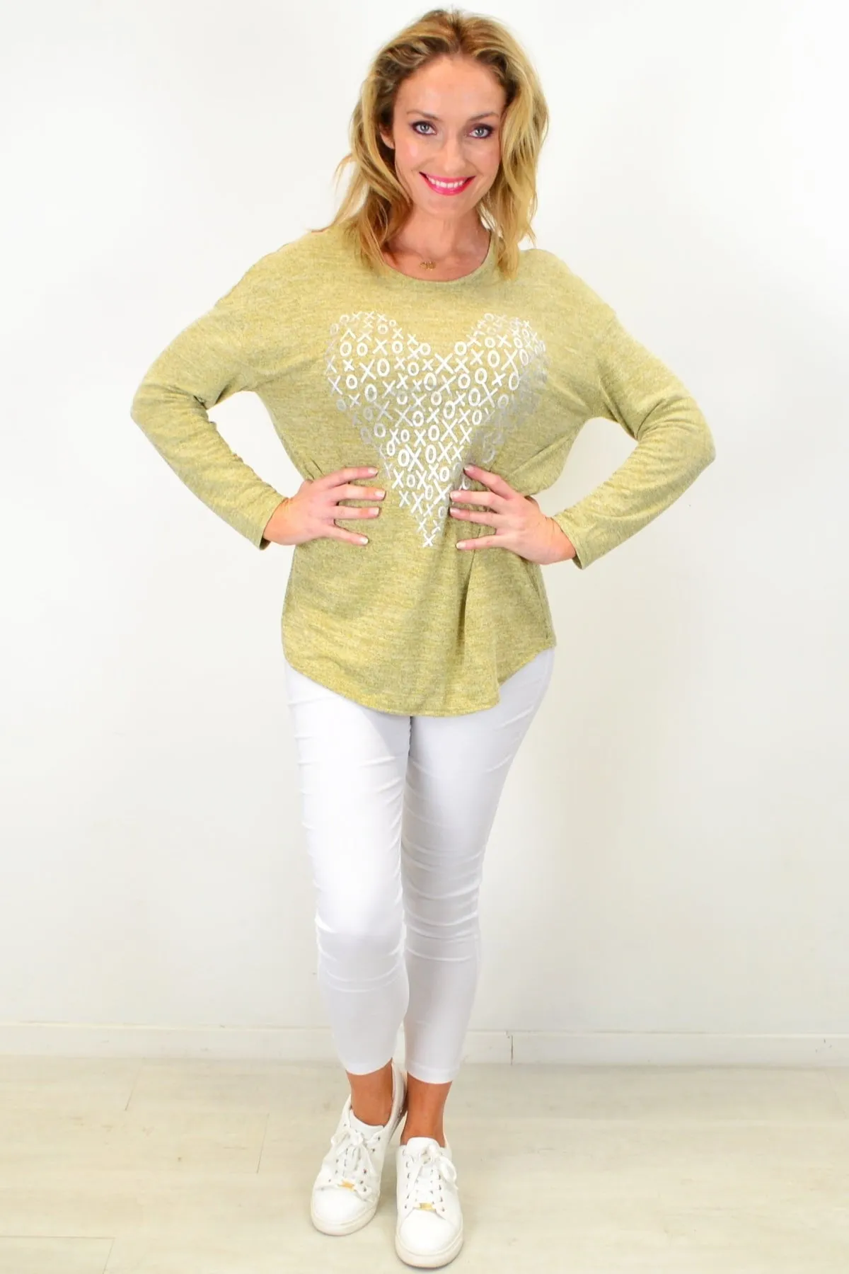 Hugs and Kisses Light Knit Tunic