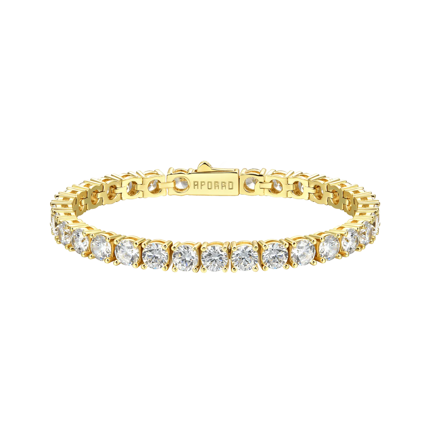 Iced Moissanite Tennis Bracelet - 5mm