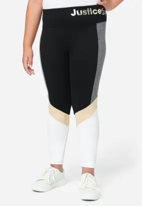 J Sport Color Block Full-Length Leggings