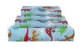 Mallary By Matthew Kids Super-Soft 100% Microfiber Dinosaurs Sheet Set