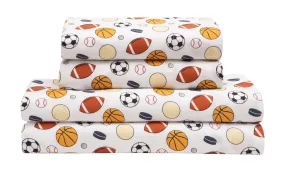 MALLARY BY MATTHEW Kids Super-Soft 100% Microfiber Sports Sheet Set