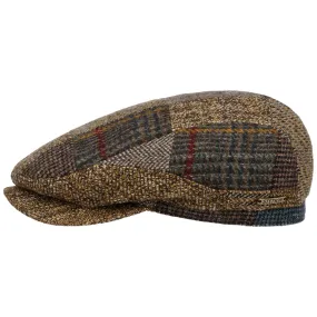 Mandeo Driver Patchwork Flat Cap by Stetson