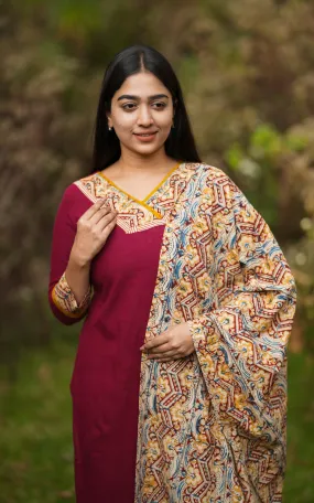 Maragathavalli (Kurti Dupatta)