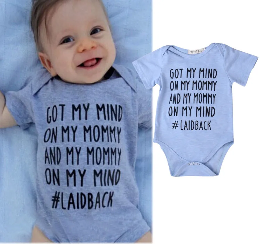 Mommy Short-sleeve Onesie u1