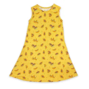 Papaya Bamboo Girls' Sleeveless Dress