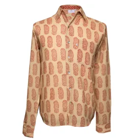 Positano Paisley Men's Shirt Long Sleeves