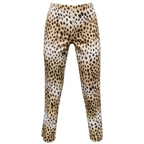 Printed Capri In Soft Leopard