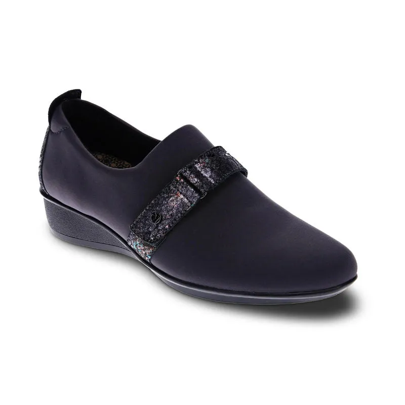 Revere Women's Genoa Stretch Loafer Graphite