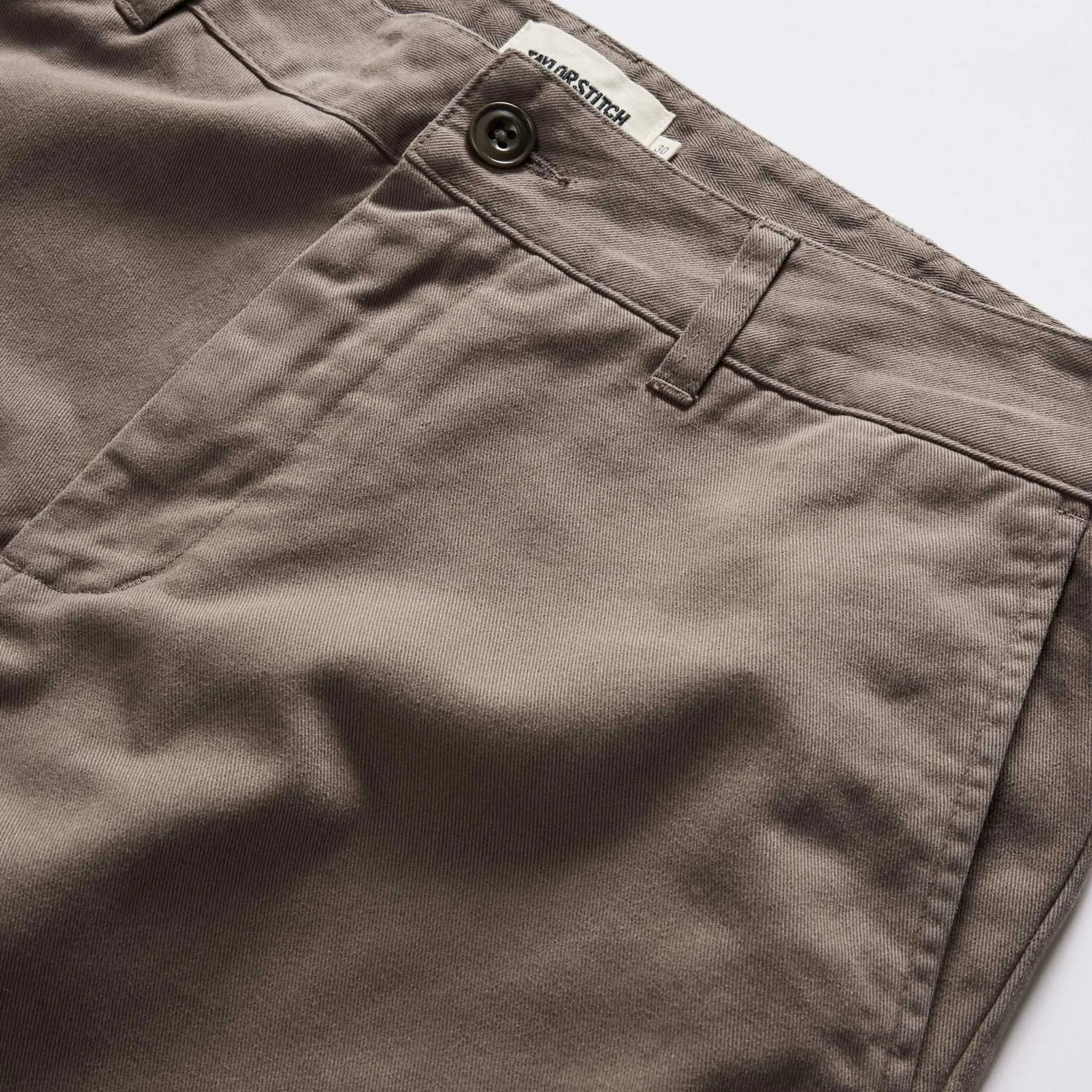 The Democratic Foundation Pant in Organic Espresso