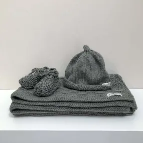 Travel Rug, Beanie & Booties Set