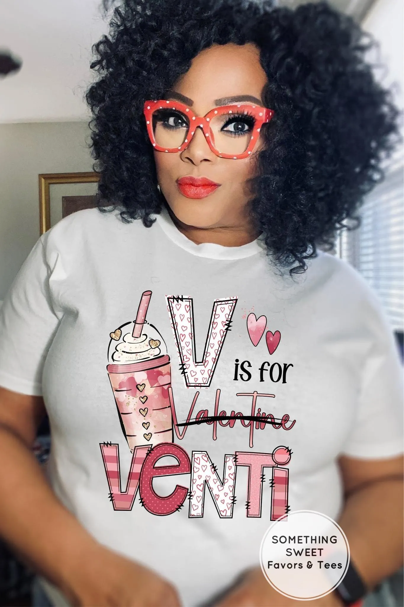 V Is For Venti Valentines Tee