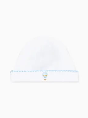 White Globo Balloon Baby Hat