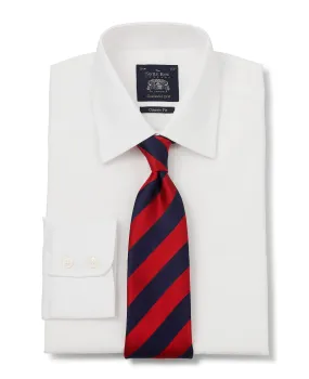 White Oxford Classic Fit Shirt - Single Cuff