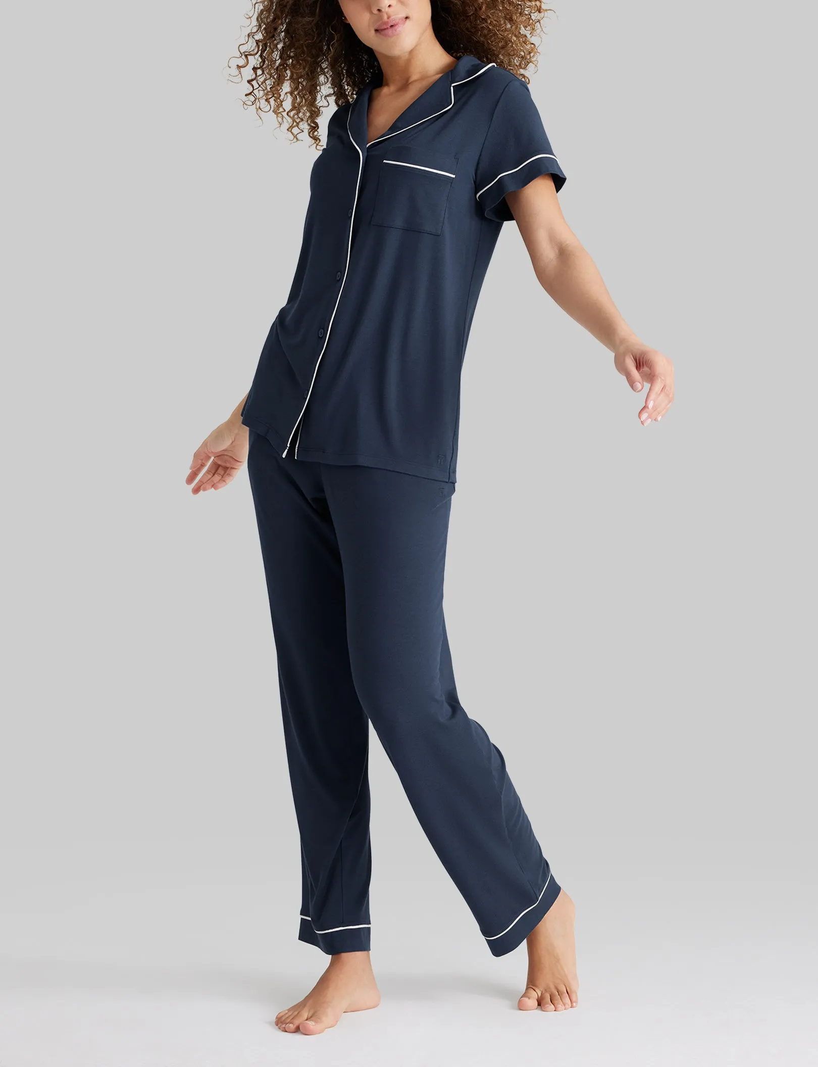 Women's Downtime Pajama Top & Pant Set