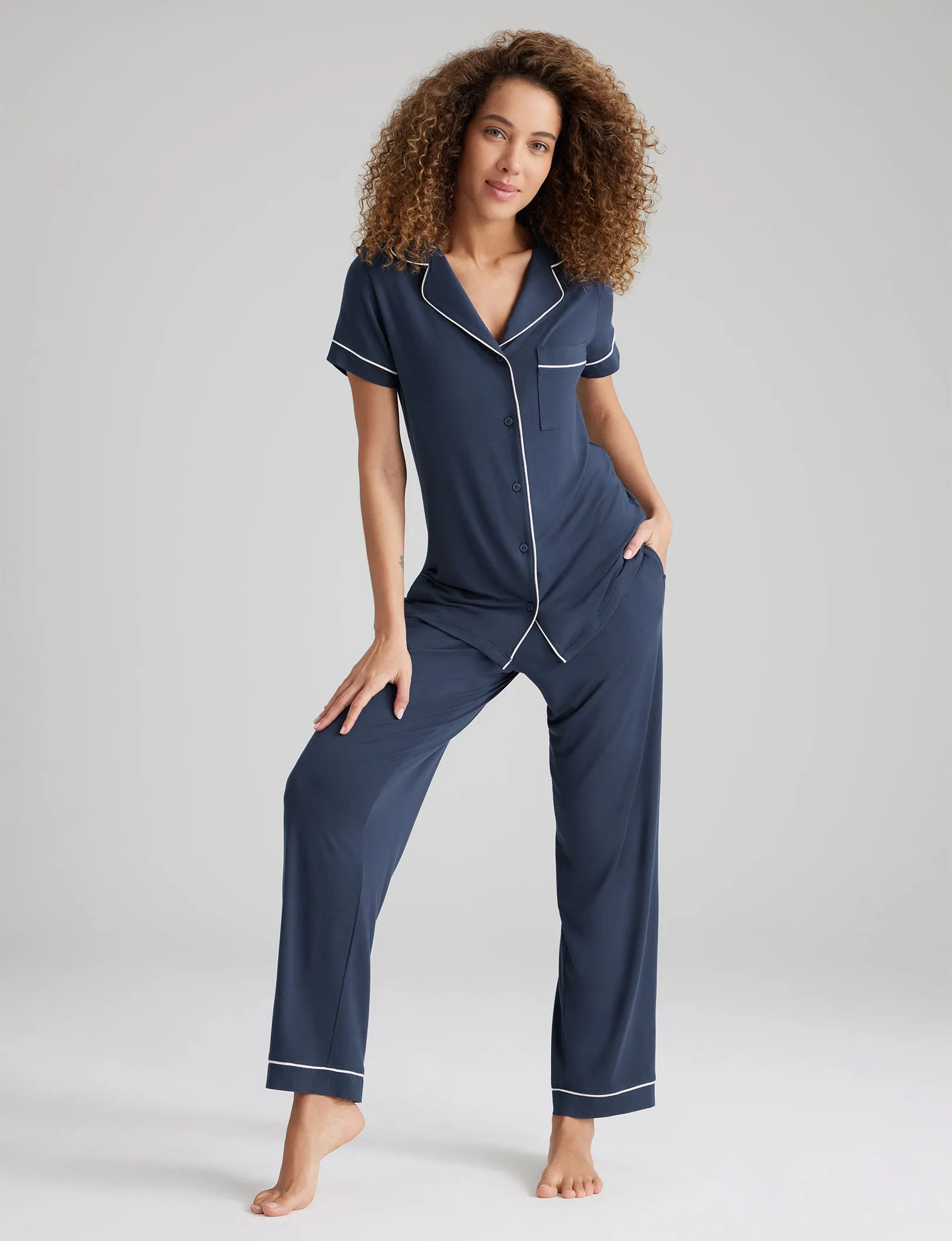 Women's Downtime Pajama Top & Pant Set